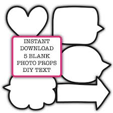 Instant Download Blank Diy Printable Photo Booth Props For Any Occasion Wedding Photo Booth Props Free Photo Booth Props Free Printables Wedding Photo Props