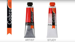 difference between artist and study water mixable oils cobra paint