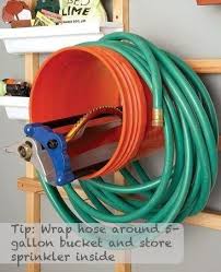 Pin By Celine Rodrigues On Tips Diy Garage Storage Garage Storage Solutions Hose Storage