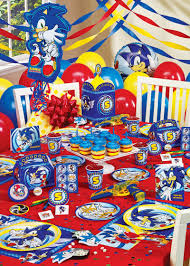 Sonic The Hedgehog 16 Guest Party Pack Sonic Birthday Parties Sonic Birthday Sonic Party