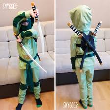 We made some lego ninjago costumes for a contest! Ninja Kostum Nahen Snyggess Webseite