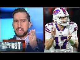 Nick Wright On Fire Reacts To Josh Allen Shine Spectacular In Bills 34 24 Victory Over 49ers Hd Youtube Carson wentz has to settle in—he was better with improved protection on sunday, but still fired high and wide for no.