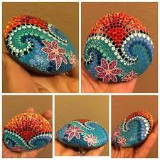 Message Mandala Painted Rocks Rock Painting Ideas Easy Painted Rocks