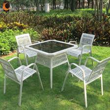 For garden parties and outdoor siestas! Anti Fading Chinese Home Garden Modern Metal Rattan Restaurant Outdoor Furniture Set Ws 15584 China Rattan Chair Outdoor Chair