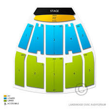 Lakewood Civic Auditorium 2019 Seating Chart