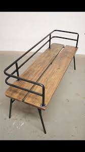 Panca Legno E Tubolare Meuble A Fabriquer Soi Meme Mobilier De Salon Decor Industriel