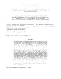 PDF) USO DE PLAGUICIDAS EN UN VALLE AGRÍCOLA TECNIFICADO EN EL NOROESTE DE  MÉXICO