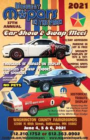 Just enter your zip code and a search radius (distance) and you will get all events in that region. Midwest Mopars 37th Annual In The Park Car Show And Swap Meet 2021 Wisconsin Hot Rod Radio
