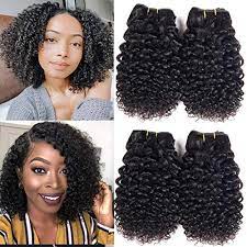 Curly weave hair are a true blessing when you wish to go with a sassy hairdo and do not really have the time to let your hair grow. Amazon Com Luxnovolex Kinky Curly Human Hair Pull Straight When U Measure 50g Bundle Kinky Jerry Curly Human Hair Bundles 50g Pc 4 Bundles Deals Jerry Curly Brazilian Hair Weave Unprocessed Natural Color Virgin