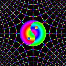 Trippy Yin Yang This Gif Has Everything Psychedelic Colorful Yin Yang Psychedelic Animation Optical Illusions Art Psychedelic