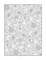 You might also be interested in coloring pages from pattern category. Coloring Page For Adults Children Ok Too With Whimsical Swirly Floral Pattern Or Monochrome Decorative Background Royalty Free Cliparts Vectors And Stock Illustration Image 52240938