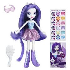 She also had rainbow colored hair. My Little Pony Equestria Girls Rarity Figure Reviews 2021