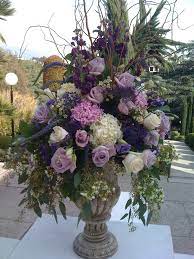 Royal Purple Lorisflowersevents S Blog Large Flower Arrangements Large Floral Arrangements Memorial Flowers