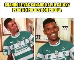 Con el triunfo la noche de este domingo (en el marcador global) ante el santos laguna, se terminó una maldición de más 23 años que. Se Burlan Con Memes De Goleada Al Galaxy
