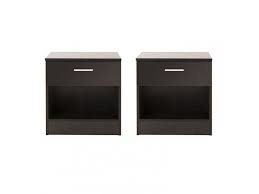 This is an attractive and practical nightstand, which is perfect decor for your living room or bedroom. Pair Of Ottawa High Gloss Black Finish Bedside Tables Cabinets