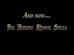 The act of hitting vigorously. Counter Monkey The Bardic Knock Spell Youtube