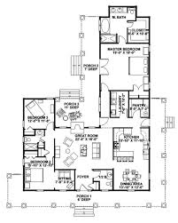 Farmhouse Floor Plans With Wrap Around Porch Traditional House Plan First Floor 028d 0054 Farmhouse Floor Plans Porch House Plans Country Style House Plans