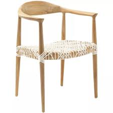 Available styles include traditional, casual, and modern dining chairs, making it easy to find the perfect option to coordinate with any existing dining room furniture arrangement or interior aesthetic. Fes Arm Chair White Teak Safavieh In 2020 Dining Chairs Solid Wood Dining Chairs Leather Dining Chairs