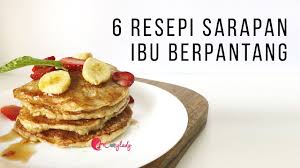 Resep tumis oyong soun, masakan rumahan buat sarapan. 6 Resepi Sarapan Pantang Cozy Lady