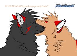 A white wolf is neat to see. Wolf Love By Otaku Wolf On Deviantart