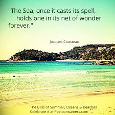Don't forget to confirm subscription in your email. Favorite Ocean Inspiration Quotes The Spell Of The Sea Postconsumers