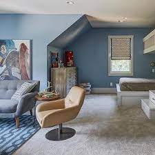 Configure your hangout space your way with our modular cushy lounge sectional set. Boys Bedroom Lounge Area Design Ideas