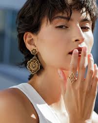 Boho Fleur Meets Crystal Bloom: Boho Fleur Brown/ Kristallblütenring ...  CAJOY 🤎🌼