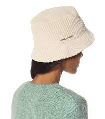 Isabel Marant Haley Corduroy Bucket Hat Mytheresa Corduroy Bucket Hat Corduroy Hat Straight Jeans Outfit
