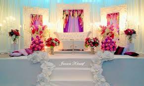 Personalize your ring pillow if you're handy with a needle and thread, this embroidery project is an easy way to bring a personal flair to your decor. Steps Of Flowers Wedding Stage Decorations Wedding Stage Stage Decorations