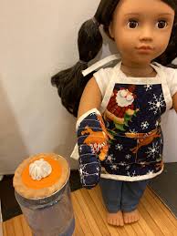 18 Doll Clothes Apron Handmade