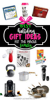 See more ideas about good family gifts, gifts, family gifts. Holiday Gift Ideas For The Whole Family Inside Brucrew Life