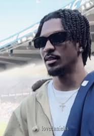 Jayden Daniels Black Uniforms After Game