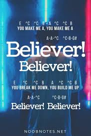 You Break Me Up You Break Me Up Believer Believer Imagine Dragons Music Notes For Newbies Piano Notes Songs Piano Music Notes Easy Piano Sheet Music