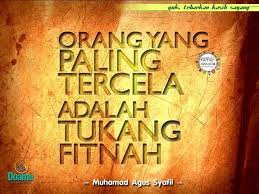 Orang Yang Paling Tercela Adalah Tukang Fitnah Kutipan Bijak Kata Kata Indah Motivasi