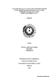 A spek edafik, dan iklim mikro tanaman kelapa sawit, tingkat dominansi gulma. Top Pdf Analisis Break Even Point Dan Faktor Faktor Yang Mempengaruhi Pendapatan Usahatani Perkebunan Kelapa Sawit Kebun Bah Birung Ulu 123dok Com