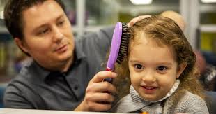PHOTOS: Daddy Daughter Hair Day