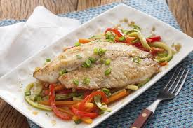 File De Peixe Com Cama De Vegetais Refogados Receitas Nestle