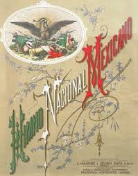 Y retiemble en sus centros la tierra, al sonoro rugir del cañón. Portada De Himno Nacional Mexicano Historia De Mexico Arte Mexicano Mexico Lindo