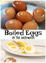 Sprinkle ½ teaspoon (3 g) of salt over. How To Boil Eggs In The Microwave Just Microwave It