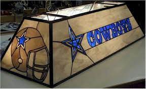 Installing Art Glass In A Pool Table Lamp Gomm Stained Glass In 2021 Dallas Cowboys Decor Dallas Cowboys Room Pool Table Lighting