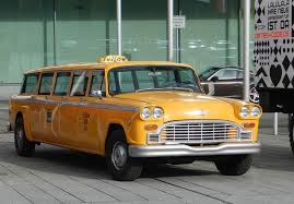 Image result for Federal Yellow 1956 Checker Taxi