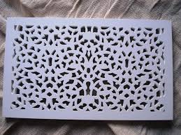 Description with a moorish influence, this vent cover pattern is very popular in both tuscan and classic homes. Decorative Air Vent Cover Custom Made In The Uk Air Vent Covers Vent Covers Decorative Plaster