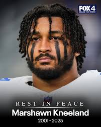 Cowboys end Marshawn Kneeland has died at the age of 24, mere days after  scoring a touchdown in Dallas' game against Arizona Sunday night.