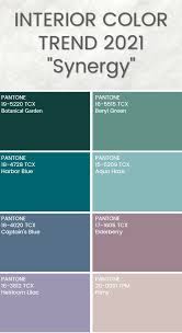 Synergy A Palette Of Peaceful And Nurturing Hues Design Color Trends Color Trends Trending Paint Colors