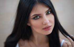 Eye colour is likewise almost universally brown. Wallpaper Girl Green Eyes Long Hair Photo Photographer Model Bokeh Lips Face Brunette Black Hair Portrait Mouth Close Up Lipstick Looking At Camera Images For Desktop Section Devushki Download