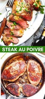 Easy Steak Au Poivre Steak Au Poivre Easy Steak Recipes