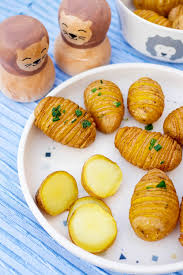 Die sahne zum lauch geben und im offenen topf bei mittlerer hitze ca. Facherkartoffeln Aus Dem Backofen Mit 3 Zutaten
