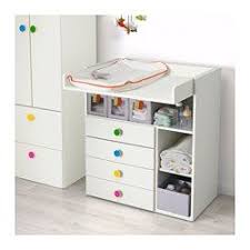 Stuva Folja Cambiador 4cj Blanco 90x79x102 Cm Ikea Changing Table With Drawers Ikea Changing Table Baby Changing Tables
