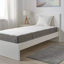 Matratze 90x200 taschenfederkern visco kokos reggio max 25cm 7 zonen h2 h3 bett. Hovag Taschenfederkernmatratze Fest Dunkelgrau 90x200 Cm Ikea Osterreich