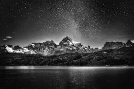 Olbers's paradox argues that as the night sky is dark, at least one of these three assumptions about the nature of the universe must be false. Black And White Night Sky High Quality Nature Stock Photos Creative Market